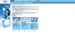 Desktop Screenshot of mfo-waelzlager.com